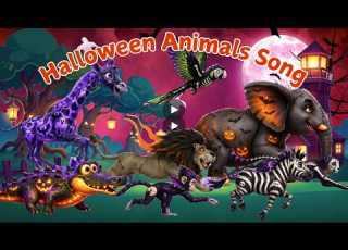 Halloween Animal Sounds Song Spooky Fun Animal Sounds Halloween Characters Best Animals Learning