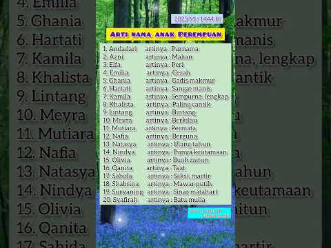 Cari Tau Arti Nama Mu Yuk Cek Disini Nama Shorts Artinama Namaanak Namabayi