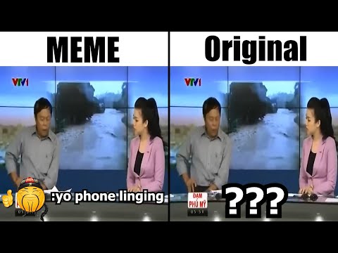 Yo Phone Linging Meme VS Original