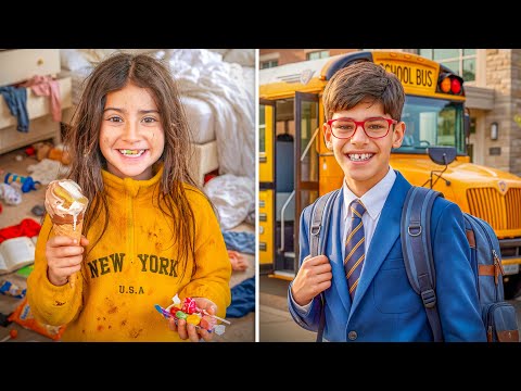 تحدي الاخ الجيد ضد الاخ السيئ اتصدمت في ايسل