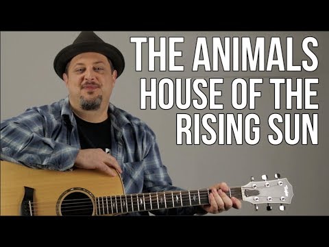 House Of The Rising Sun Guitar Lesson The Animals Easy Songs For Acoustic Guitar Tutorial House Of The Rising Sun Guitar Lesson The Animals Easy Songs For Acoustic Guitar Tutorial