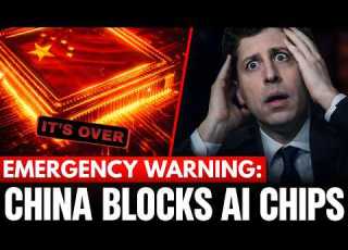  BREAKING US PANICS As China Unveils Secret 1 2T AI Superchip Silicon Valley Crash Sam Altman
