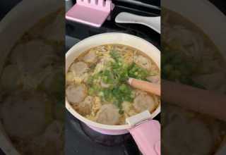 MAKING THE BEST COMFORT MEAL Dumplings Soup Cookingshorts Shortvideo Comfortfood Foodie