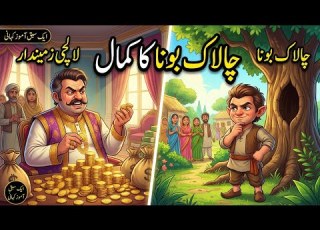 Akalmand Bona Aur Lalchi Zameendar Urdu Cartoon Moral Story اردو کہانیاں