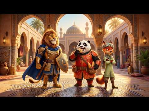 الفرسان الثلاثة دخلوا الغابة ولم يعودوا كما كانوا قصة أطفال الجذء الاول