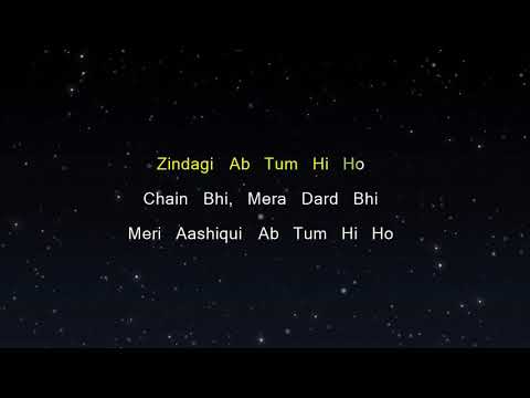 Tum Hi Ho Aashiqui 2 Karaoke Version