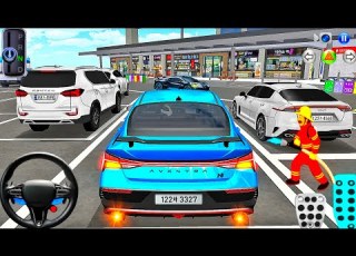 New Hyundai Elantra N Parking In Rest Area 3D Driving Class 2026 Best Android IOS Gameplay
