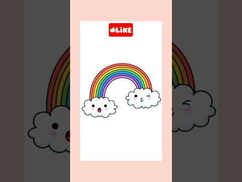 10 خطوات لرسم قوس قزح للمبتدئين Drawing Subscribe Art Fyp Fypシ Viral