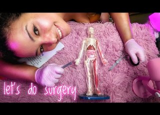 ASMR Medical Model Assembly Soft Spoken South African Accent