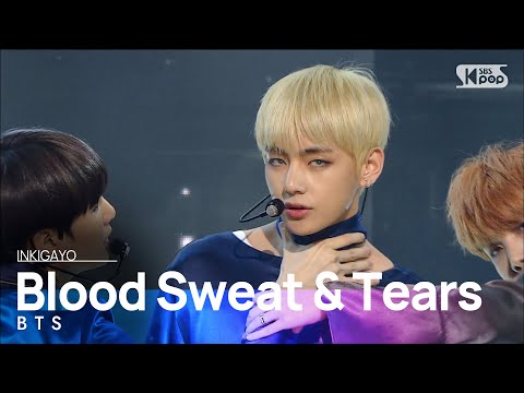 SEXY BTS 방탄소년단 Blood Sweat Tears 피 땀 눈물 인기가요 Inkigayo 20161023