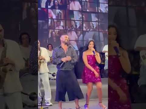 أحمد سعد وروبي لأول مرة ديو أغنيتهما الجديدة تاني في مراسي وسط تفاعل كبير من الجمهور كلام الناس