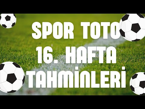 Spor Toto 16 Hafta Tahminleri YA TERS YA DÜZ Sportoto Sportotoiddaatahminleri Spor Toto 16 Hafta Tahminleri YA TERS YA DÜZ Sportoto Sportotoiddaatahminleri