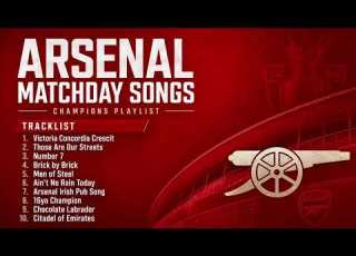 Arsenal Matchday Songs 2025 26 10 New Arsenal Anthems No Ads