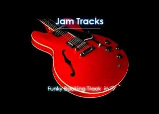 Funk Guitar Guitar Backing Track F7