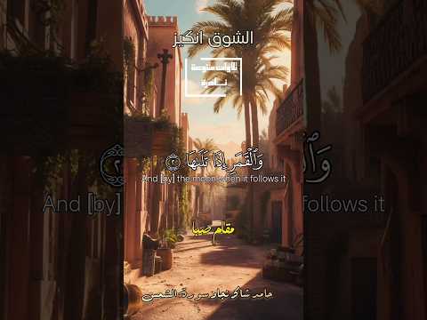 والشمس وضحاها حامد شاكر نجاد مقام نهاوند وصبا شوق انكيز سورة الشمس مقام النهاوند