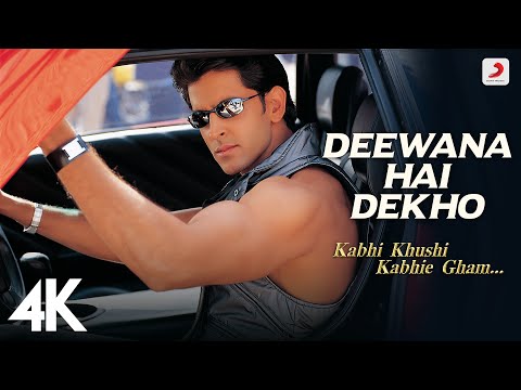 Deewana Hai Dekho 4K Video K3G Hrithik Roshan Kareena Kapoor Alka Yagnik Sonu Nigam