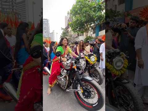 Women Power X Royal Enfield Gudi Padwa Girgaon Cha Pawda 2025 Girgaon Shobhayatra Women Power X Royal Enfield Gudi Padwa Girgaon Cha Pawda 2025 Girgaon Shobhayatra