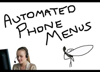 Automated Phone Menus