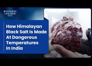  How Himalayan Black Salt Is Made At Dangerous Temperatures In India