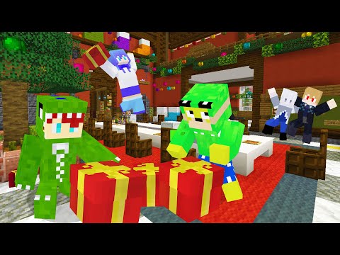 マイクラ茶番 シェアハウスにブラックサンタが現れた