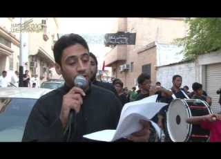 الرادود ايني سيد امين السيهاتي زنجيل يوم خامس من محرم 1436