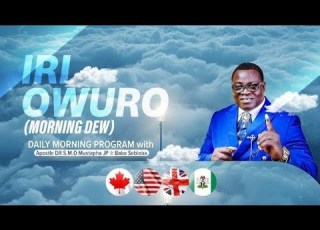  IRI OWURO Morgentau 3 September 2026 Mit Apostel Dr S M O Mustapha Jp Babasebioba