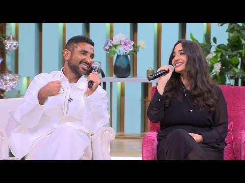 دويتو مكسرات من احمد سعد وبنته جودي