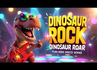 Dinosaur Rock Dinosaur Roar Fun Dinosaur Dance Song For Kids Stomp Move