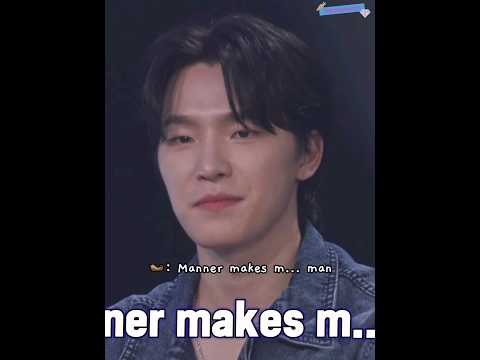 Dino S Manners Maketh Man But He Changed Into Manners Makes Man Seventeen Dino GOING SVT