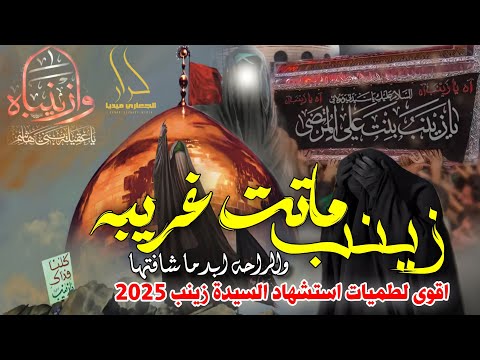 جديد اقوى لطمية حماسية حزينة استشهاد السيدة زينب 2025 زينب ماتت غريبه محمد الطيب وسيد حيدر الماجدي