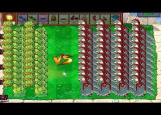 Plants Vs Zombies 99 CABBAGE PULT Vs 9999 DOLPHIN RIDER Zombies PvZ Gaming