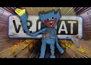 HUGGY WUGGY IS BACK IN VRCHAT Poppy Playtime Chapter 4 Funny Moments