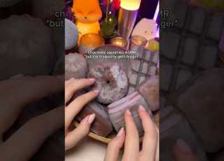 ASMR Chocolate Squishies Covered In Wax Asmr Squishy
