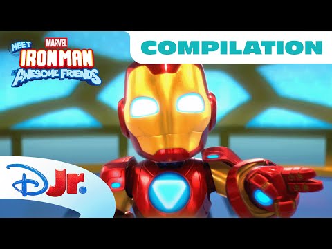 Meet Iron Man His Awesome Friends Mega Compilation Meet The Heroes Of The IQ Disneyjr