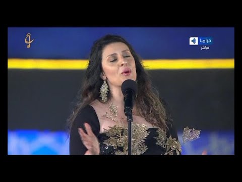 المطربة الرائعة أجفان بكرة يا حبيبي رائعة وردة مهرجان الموسيقى العربية 29 دار الأوبرا المصرية 2020