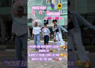 YOUR FAV TRIO WENT CLEAN ZABHA DC SLAYED IT FROM START TO END WATCH TILL THE END