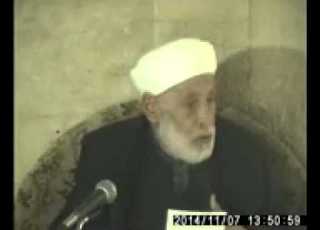 درس الجمعة للشيخ أسامة الخاني 2014 11 07