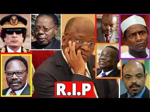 WAJUE MARAIS 10 WA AFRIKA WALIOFARIKI DUNIA WAKIWA MADARAKANI