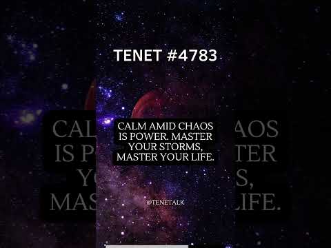 Mastering Storms Taming The Tempest Of Turmoil Tenet 4783