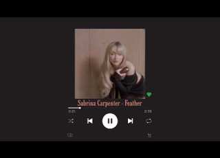 Sabrina Carpenter Feather Clean Acapella
