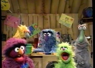 Sesame Street Monsters In Day Care