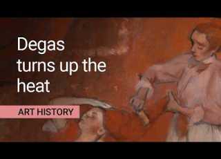  Degas S Big Red Monster Of A Painting National Gallery
