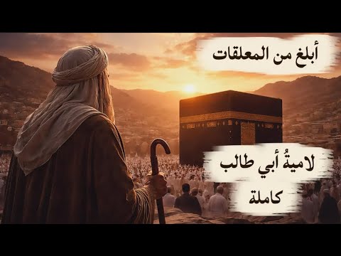 لامية أبي طالب كاملة 110 بيتا ملحمة الصمود والحب في ش عب مكة مع الشرح بلحن لا ي مل منه