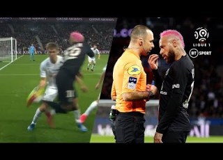 Neymar Sees Yellow For Showboating