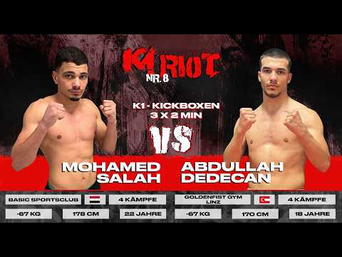 K1RIOT 8 0 SALAH VS DEDECAN 07 03 2026 Halle B Baden
