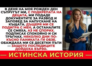 НА РОЖДЕНИЯ МИ ДЕН СЕМЕЙСТВОТО МИ МЕ ИЗГОНИ ОТ ДОМА ПОСЛЕ ТОВА ВСИЧКО СЕ ПРОМЕНИ