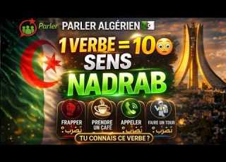 Maîtrisez Le Verbe NADRAB Le Vocabulaire Essentiel Du Darija