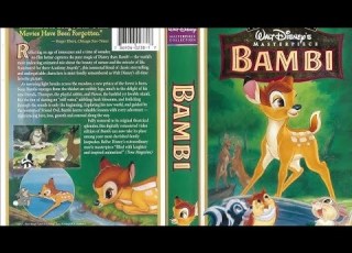  Closing To Bambi 1997 VHS