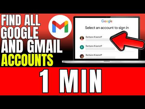 How To Find All Your Google And Gmail Accounts 2026