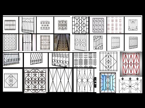 Home Security Window Grill Design Iron Window Grill Steel Window Grill